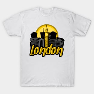 London Skyline Sunrise T-Shirt